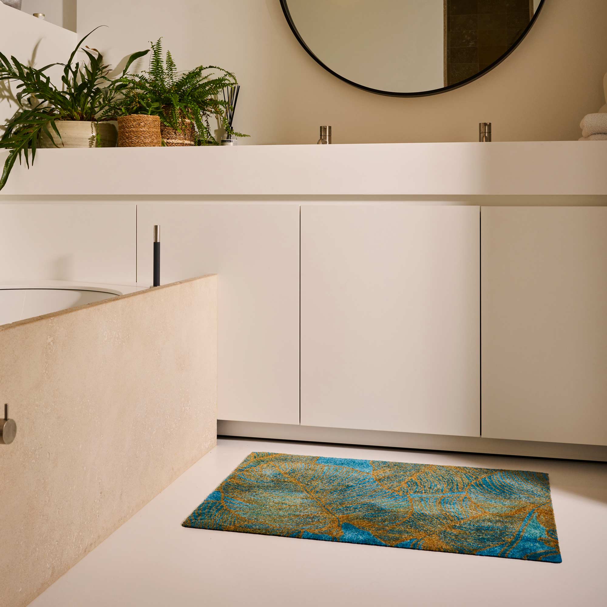 ColorStar Innen Fußmatte Botanical