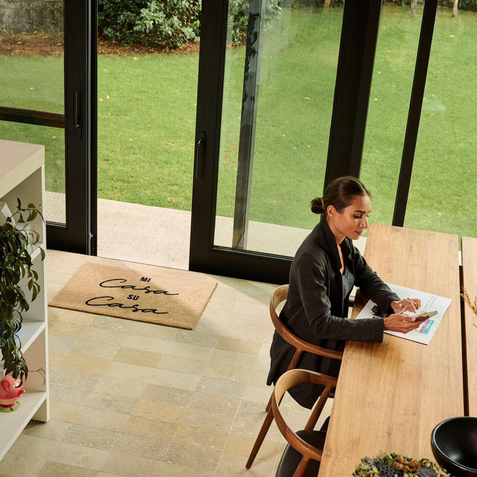 ColorStar Indoor Doormat Mi Casa, Su Casa