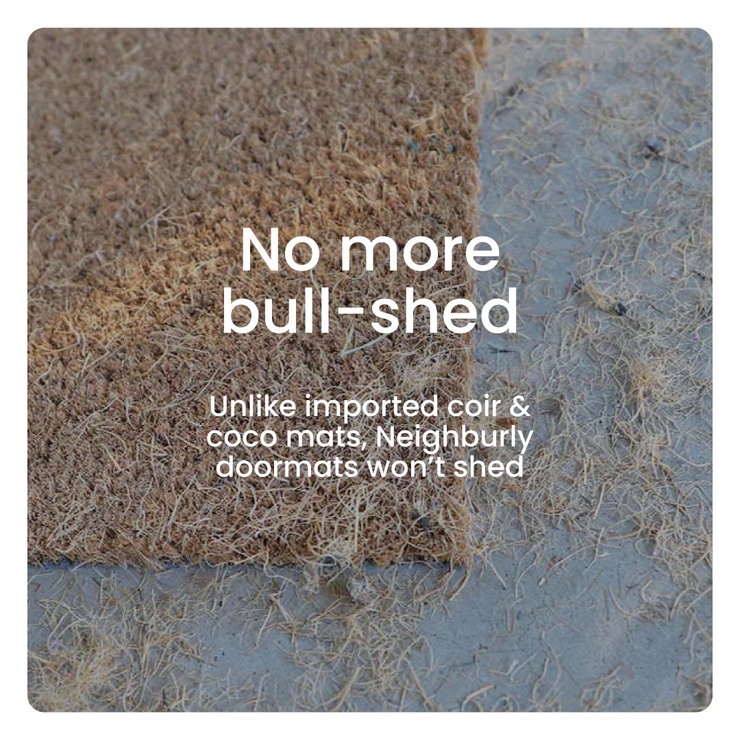 Neighburly Mountain Sunset Deurmat