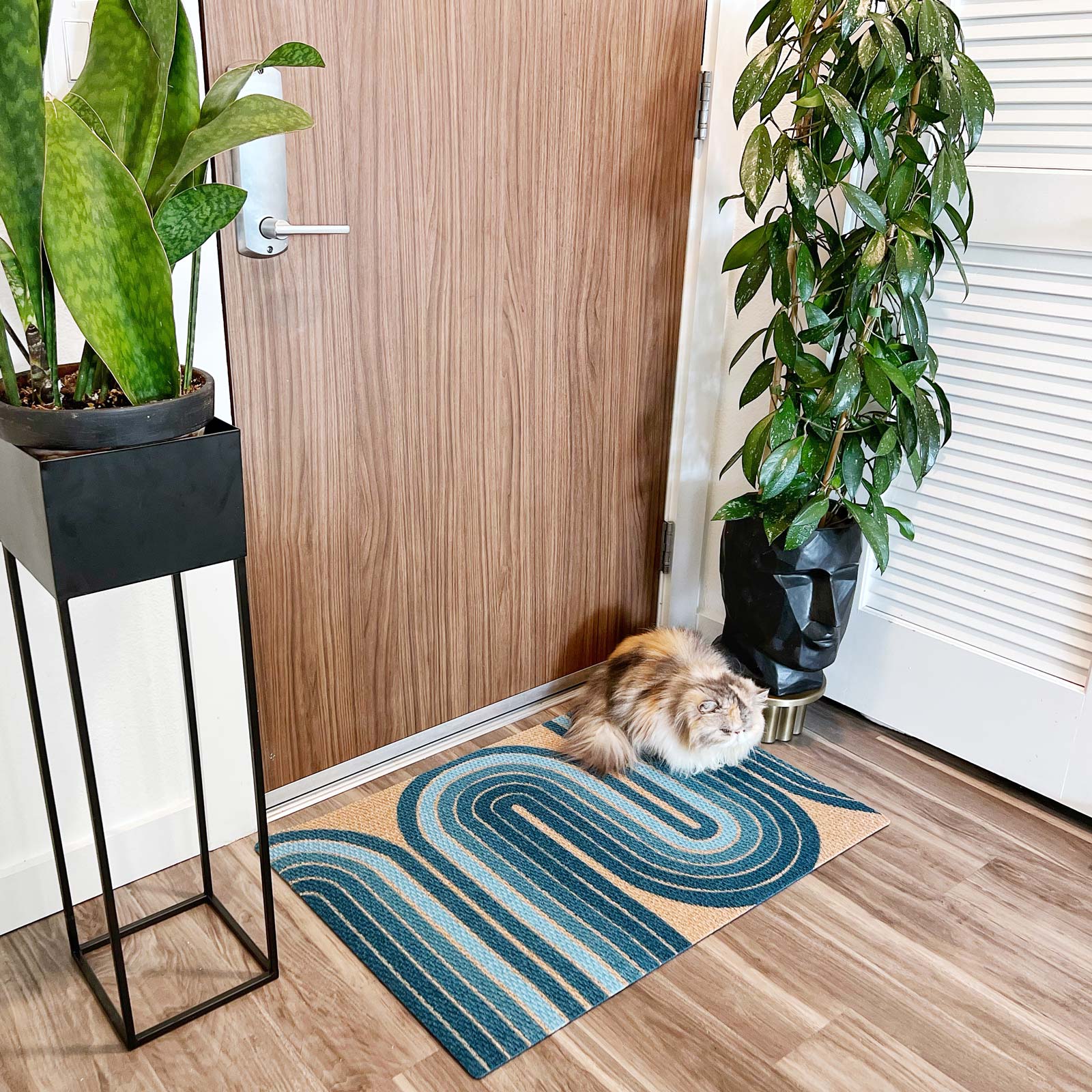 Neighburly Retro Vibes Fußmatte