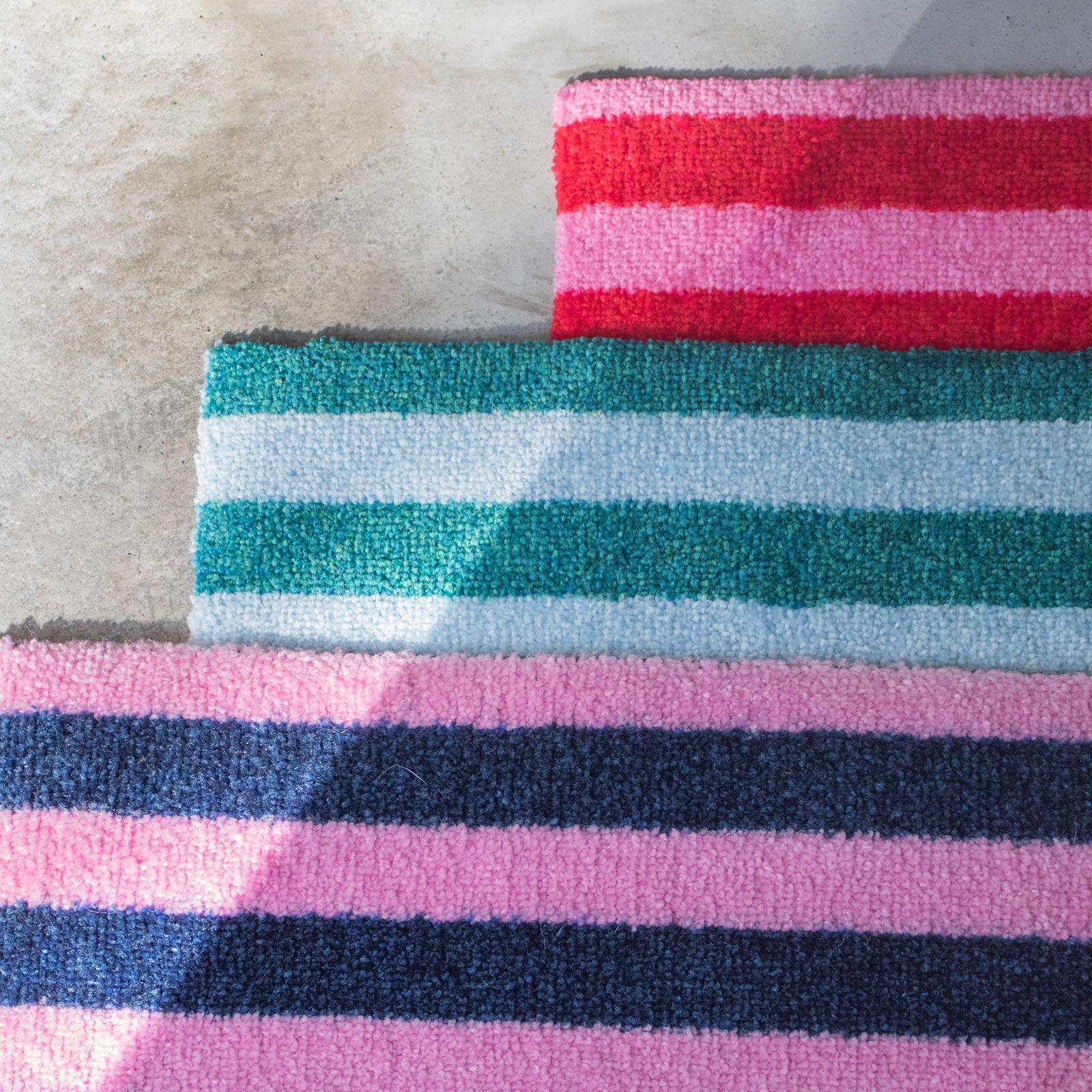 ColorStar Innen Fußmatte Stripes