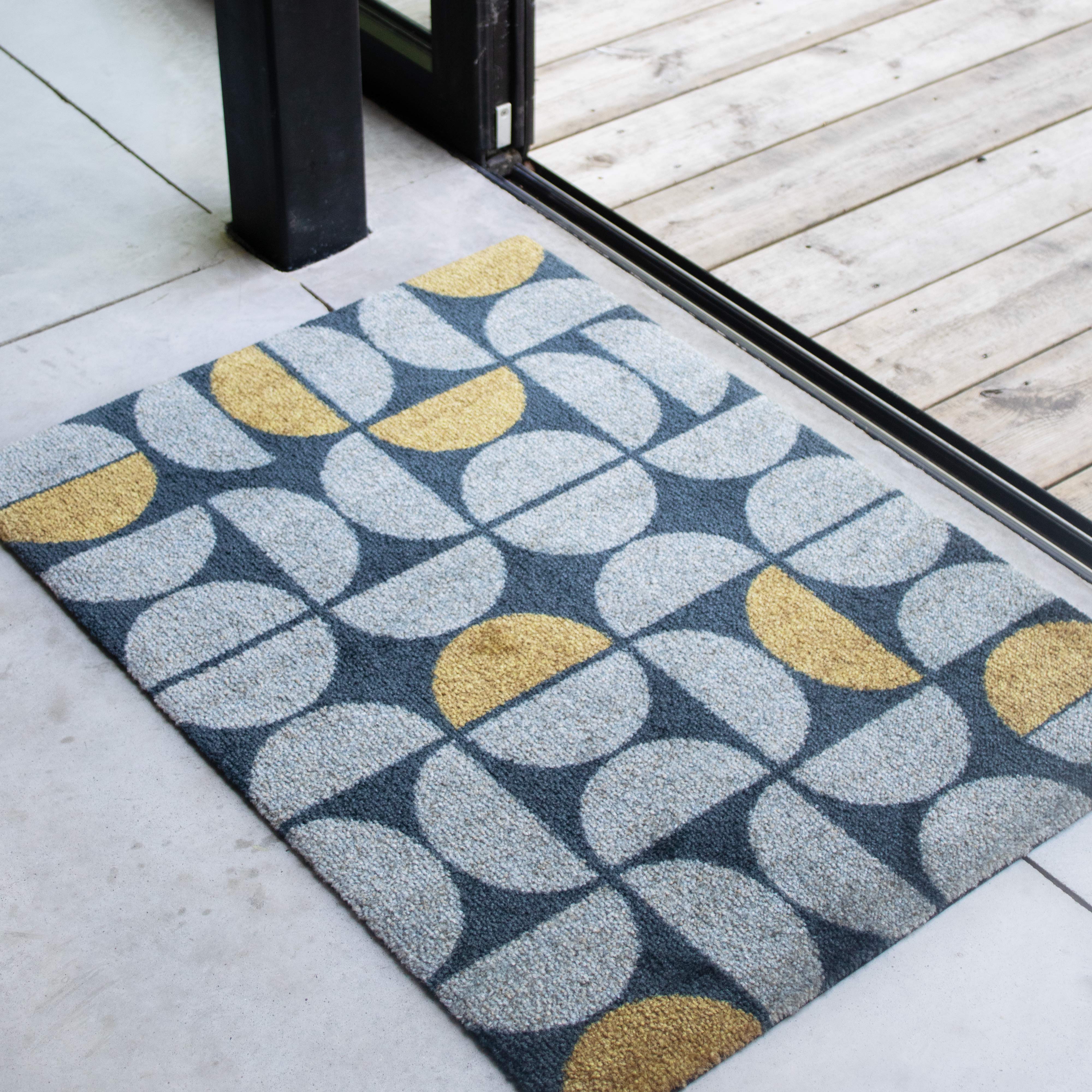 ColorStar Innen Fußmatte Golden