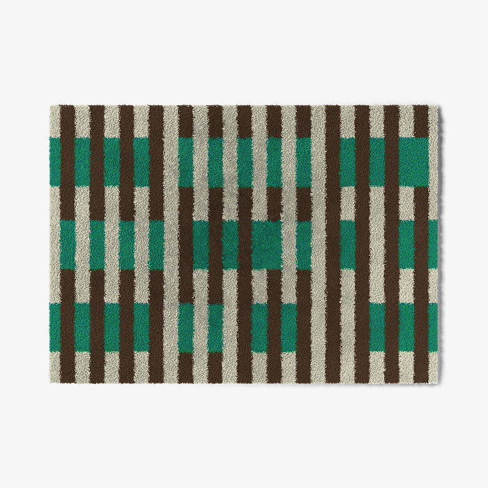 ColorStar Innen Fußmatte Checkered