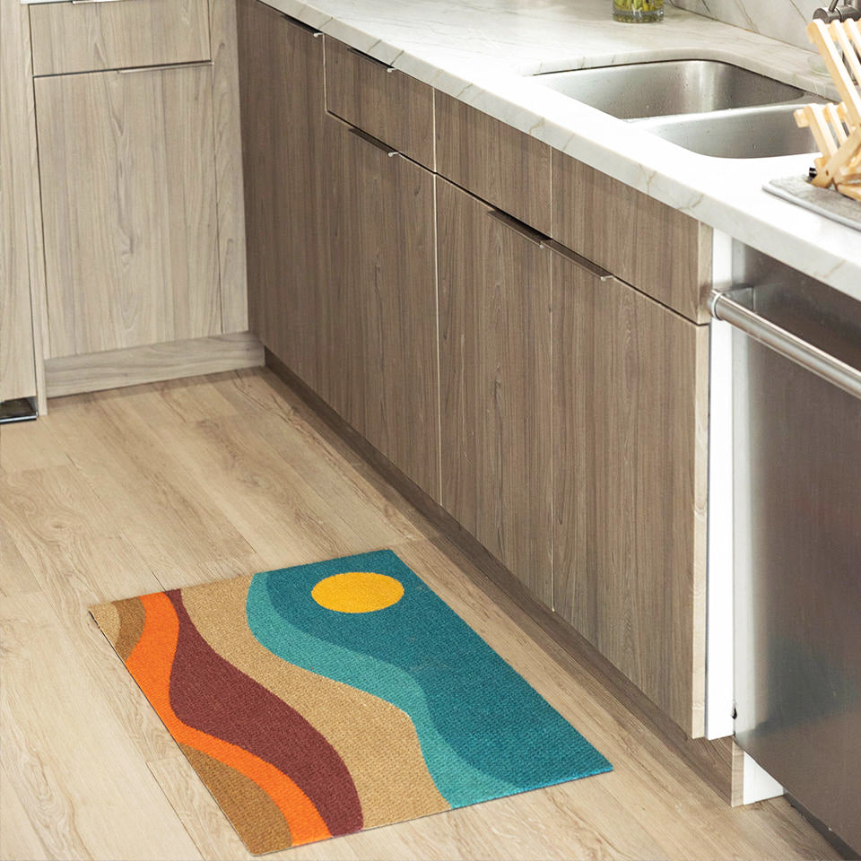 Neighburly Mountain Sunset Deurmat