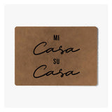 ColorStar Plush Doormat Mi Casa, Su Casa