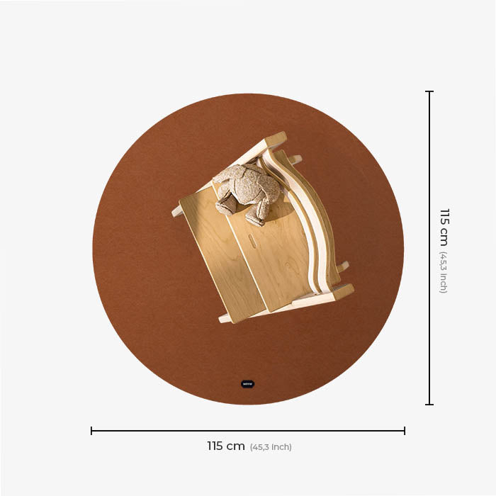 Chaise Haute Protecteur de Sol Terre