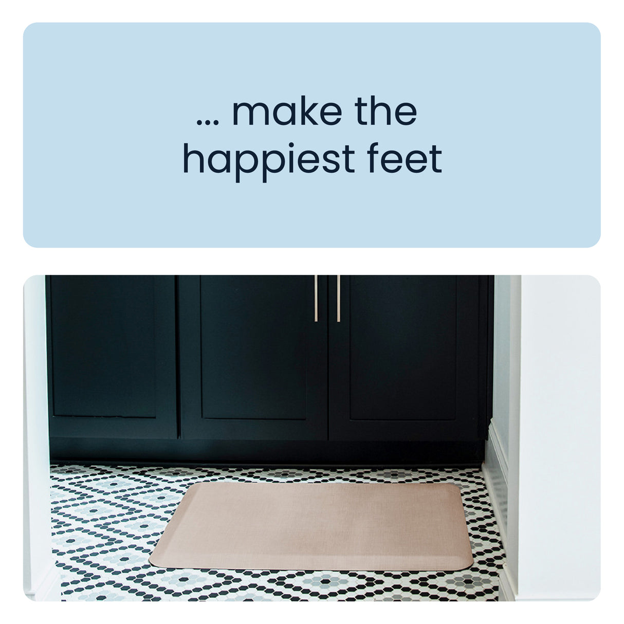 Happy Feet Linen Anti-Fatigue Mat