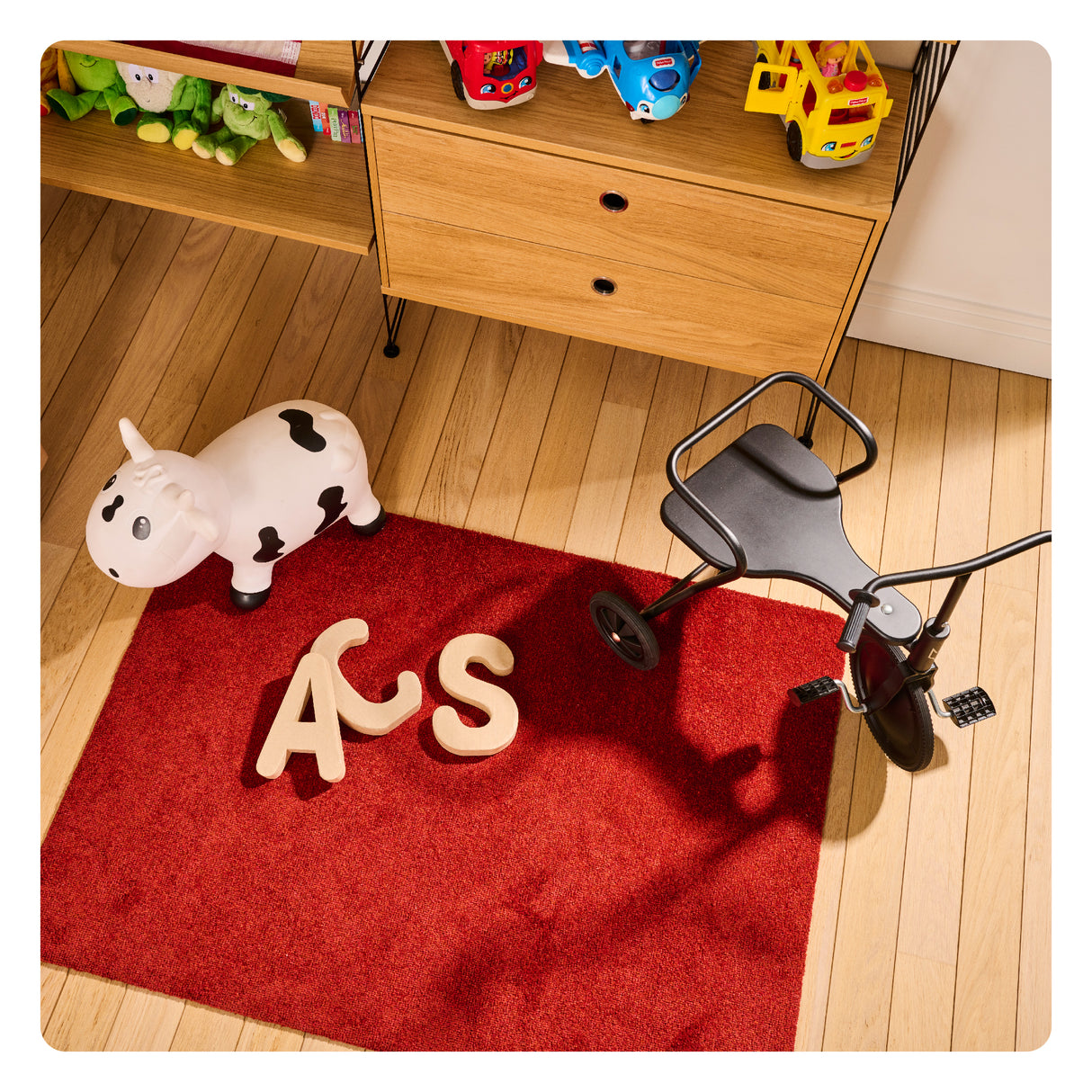 ColorStar Plush Doormat Terre