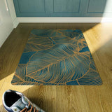 ColorStar Plush Doormat Botanique