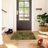 ColorStar Plush Doormat Botanique