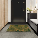 ColorStar Plush Doormat Botanique