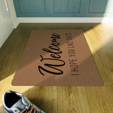 Tapis d'Entrée en Peluche ColorStar I hope you like cats