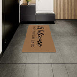 ColorStar Plush Doormat I hope you like cats