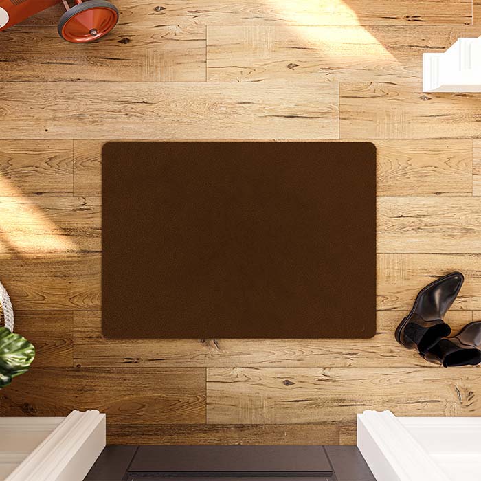 ColorStar Plush Doormat Terre