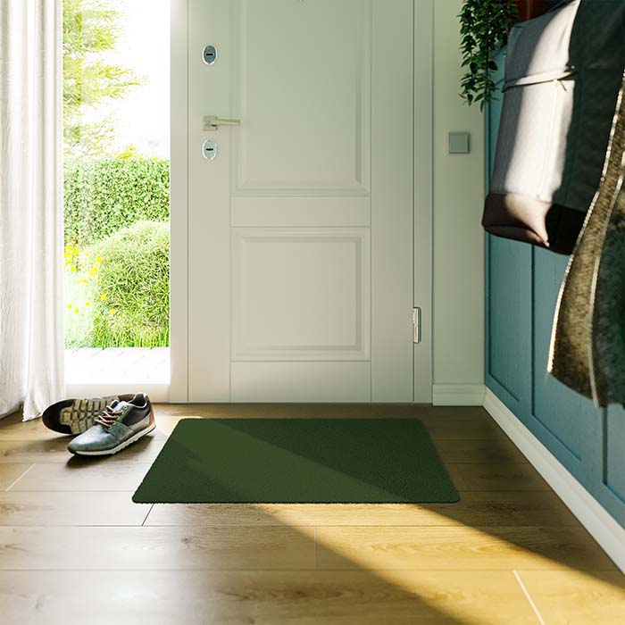 ColorStar Plush Doormat Terre