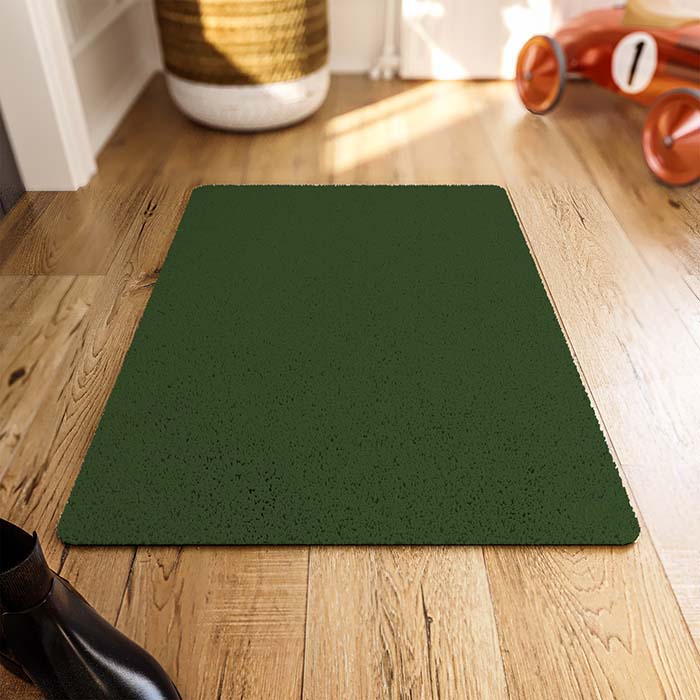 Tapis d'Entrée en Peluche ColorStar Terre