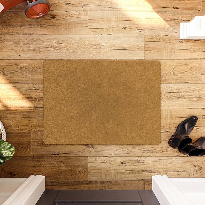 ColorStar Plush Doormat Terre