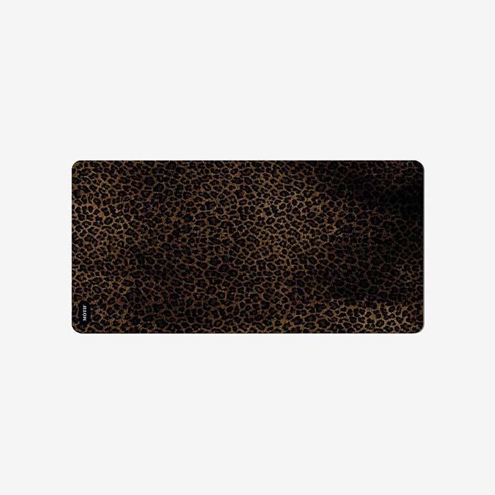 Bureau Onderlegger Leopard Naturel / 44 x 90 cm