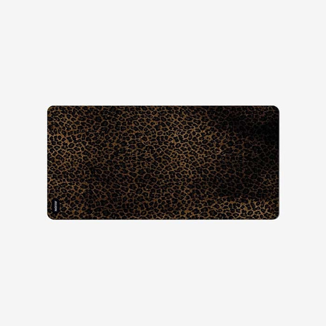 Bureau Onderlegger Leopard Naturel / 44 x 90 cm